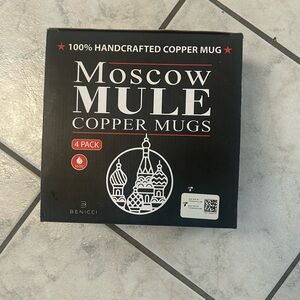 Moscow Mule Copper Mugs - Black